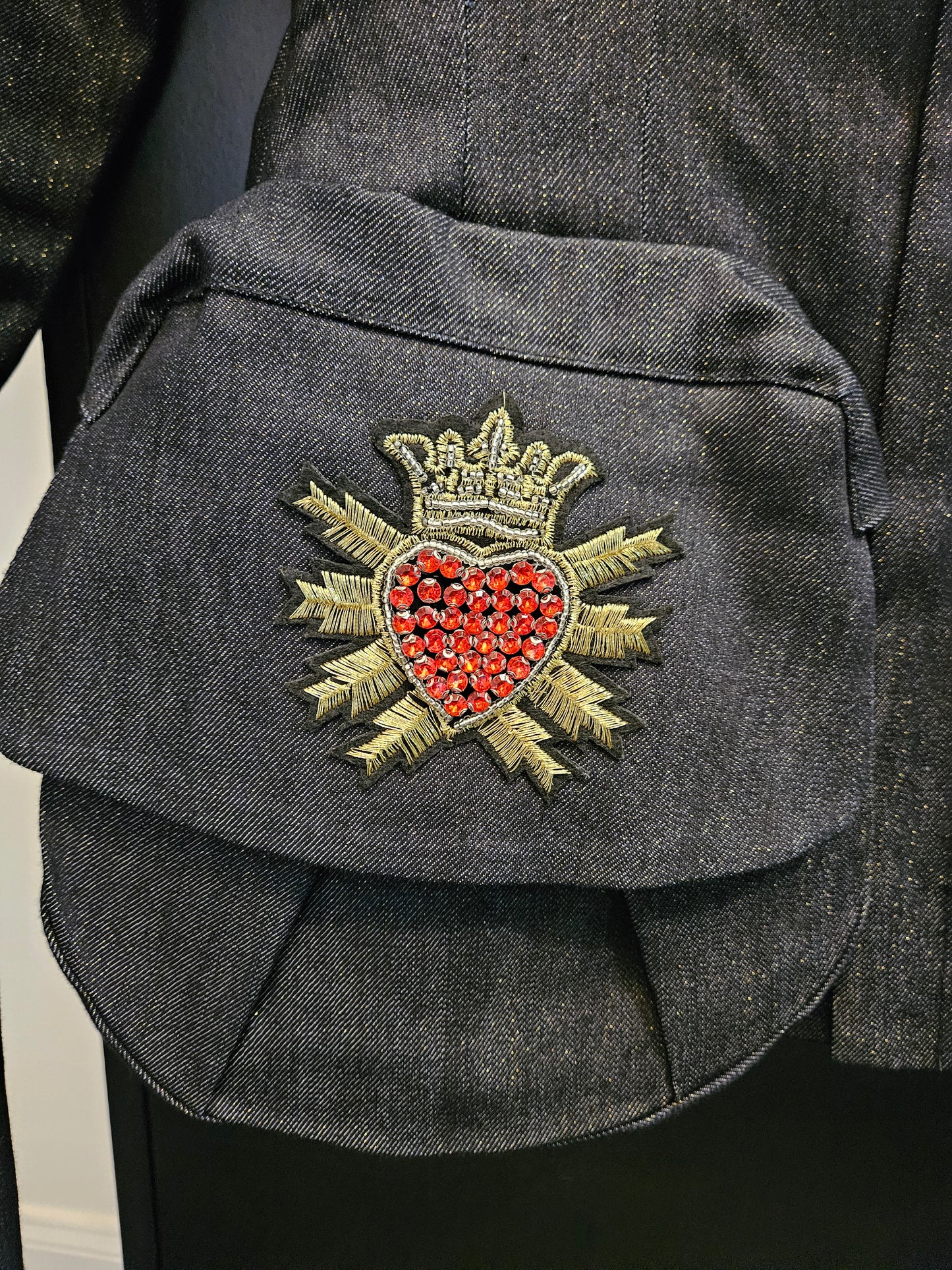 Zip Front Jacket with Bucket Pocket