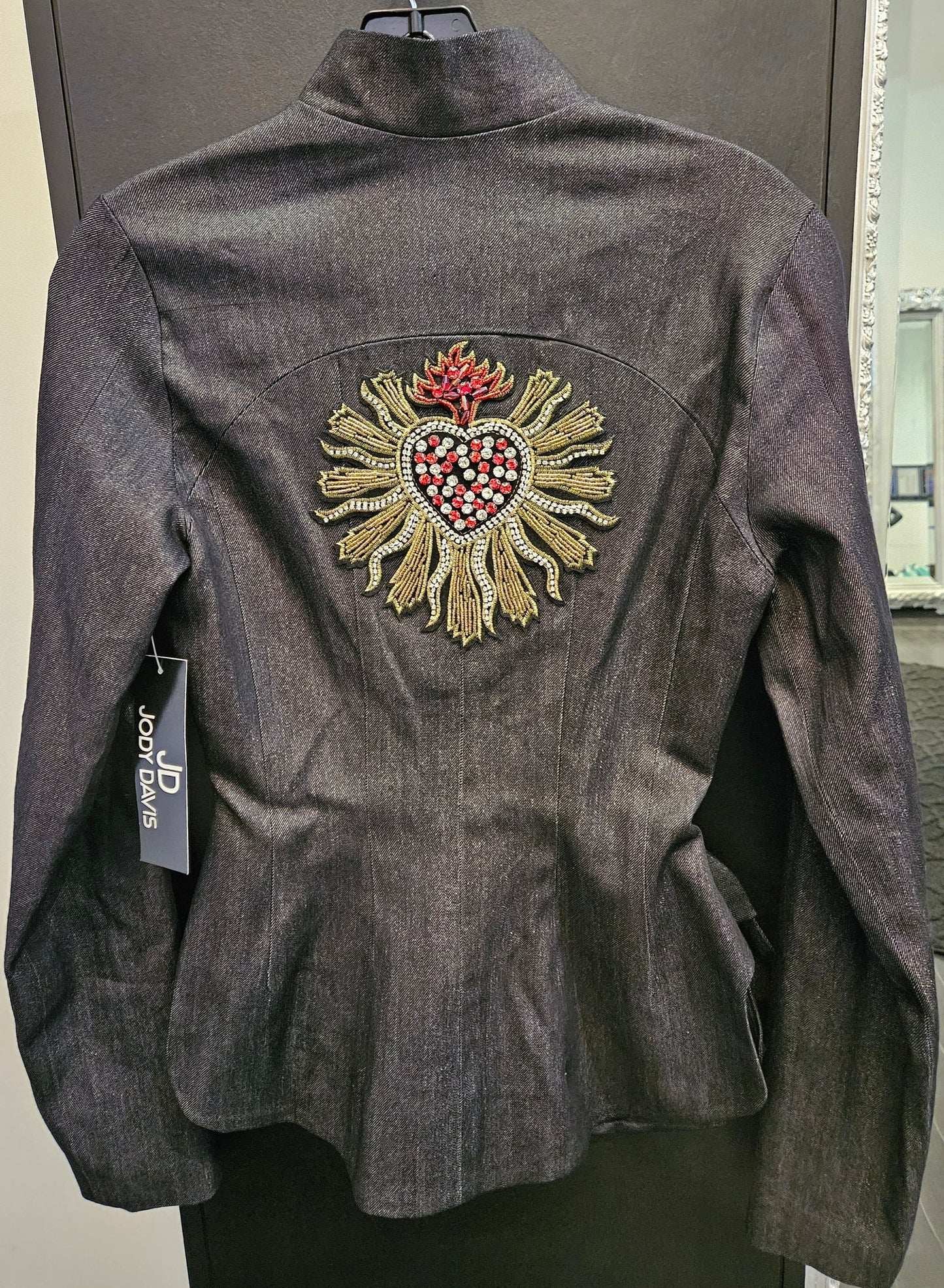 Zip Front Jacket with Bucket Pocket
