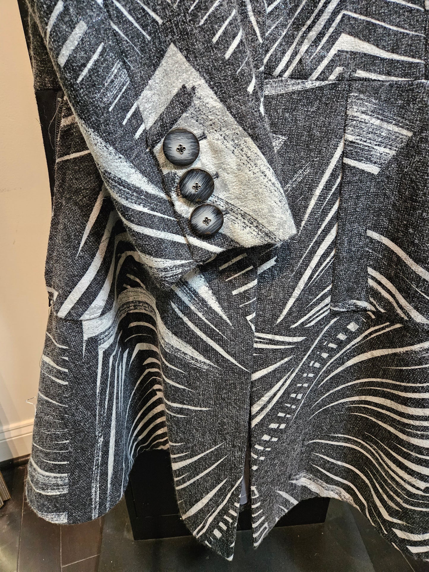 Zipper Front Coat