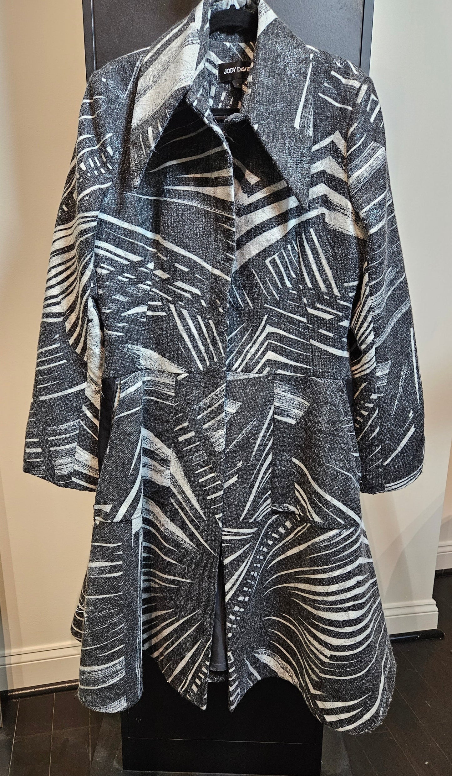 Zipper Front Coat