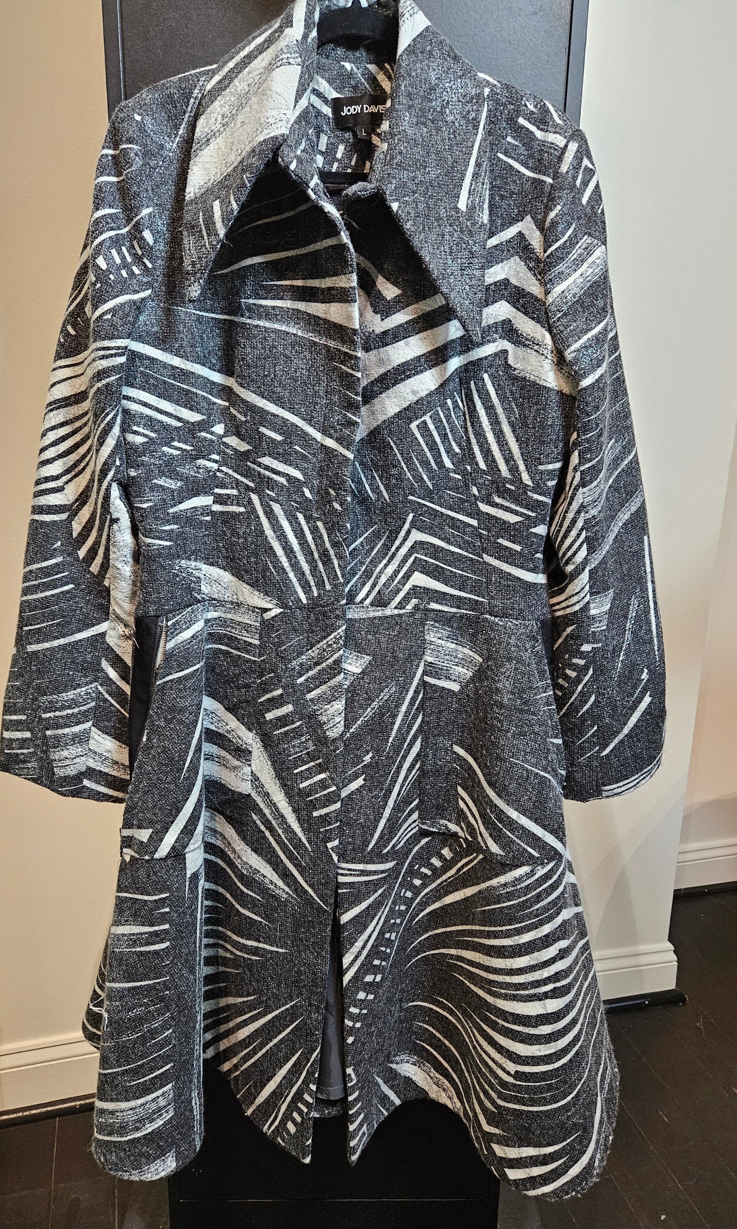 Zipper Front Coat