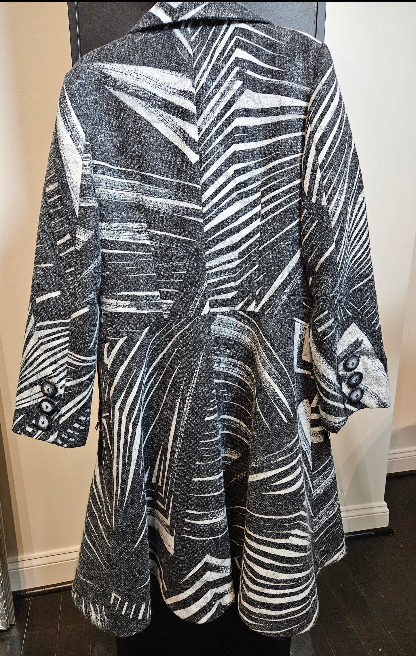 Zipper Front Coat