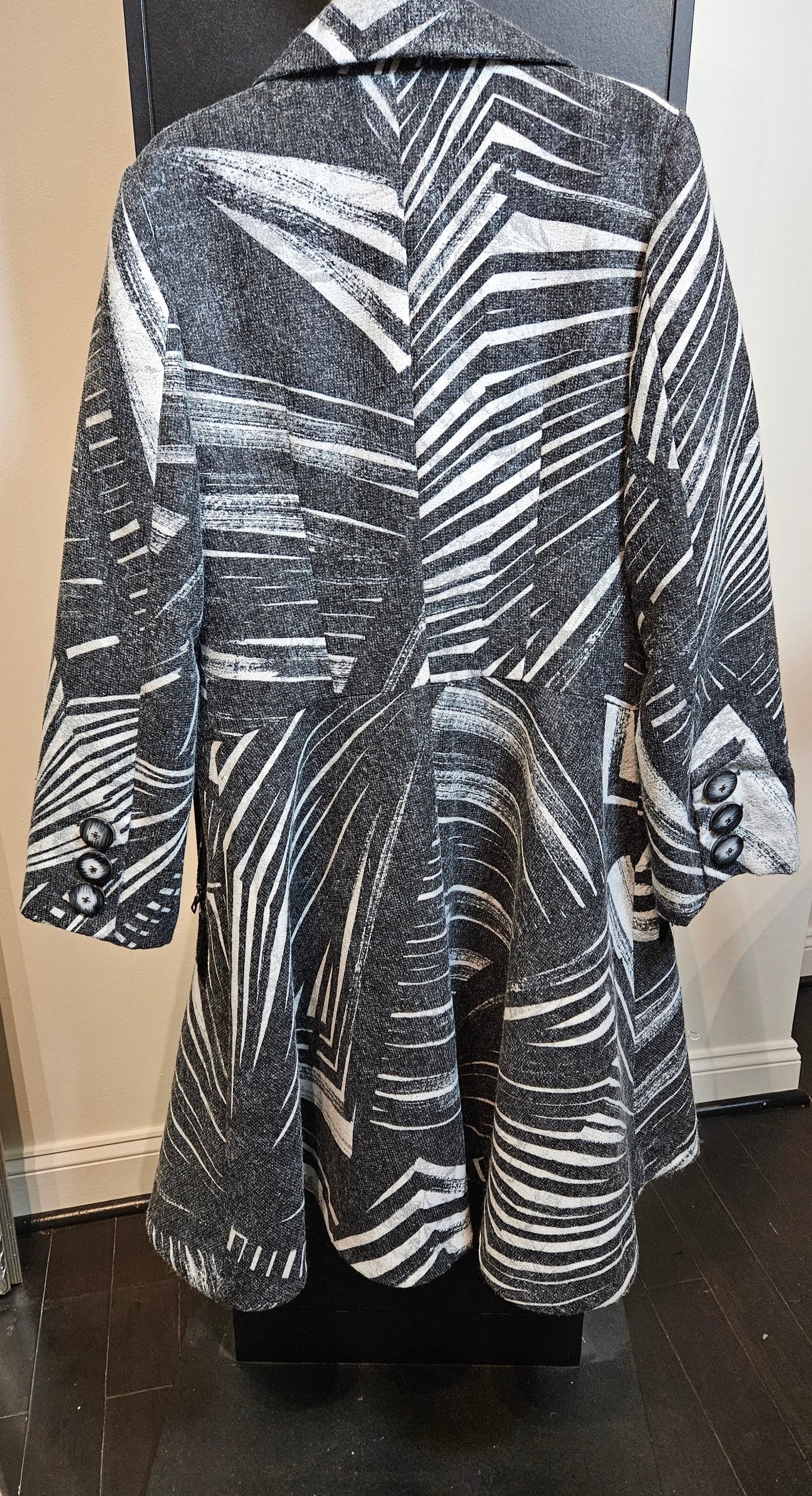 Zipper Front Coat