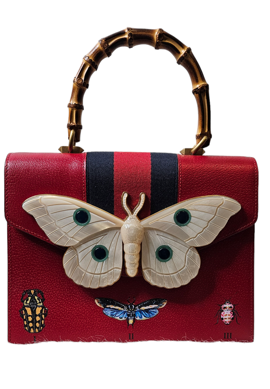 Gucci Spring Handbag witb Bamboo Handle
