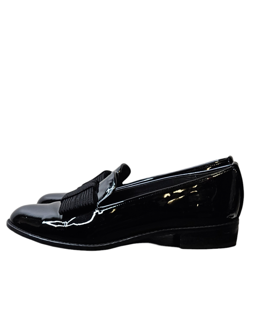 Stuart Weitzman Atabow Patent Leather Loafers