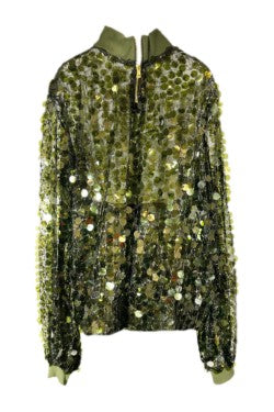 Green Sequin Jacket