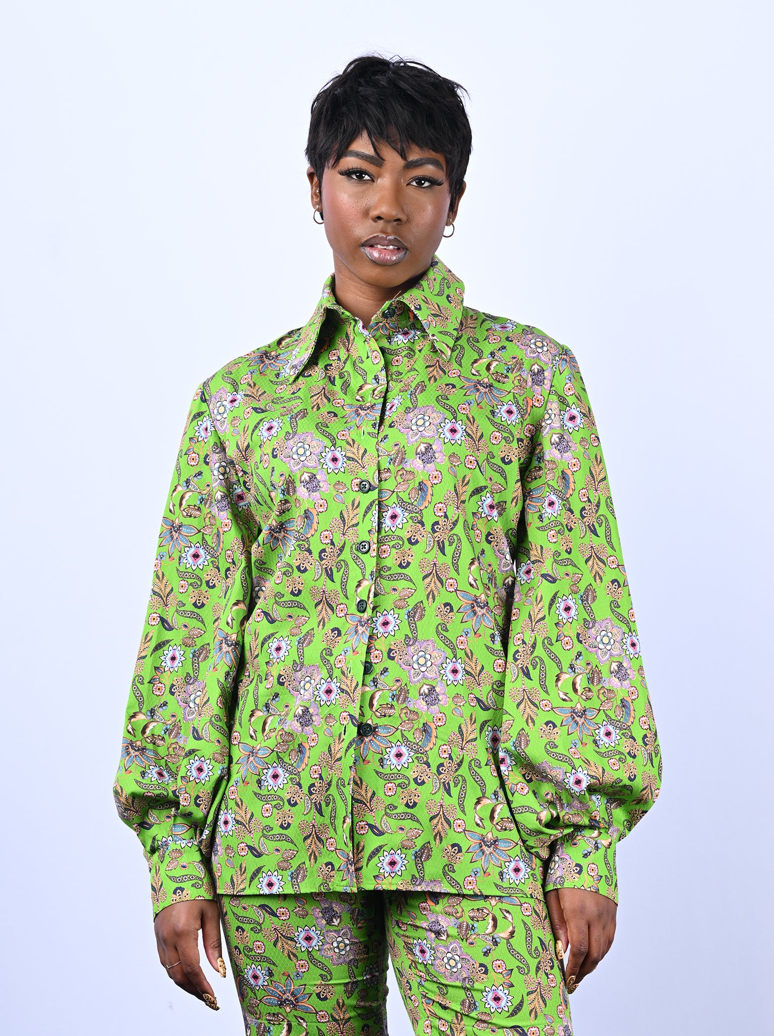 Long Sleeved Button Up Shirt