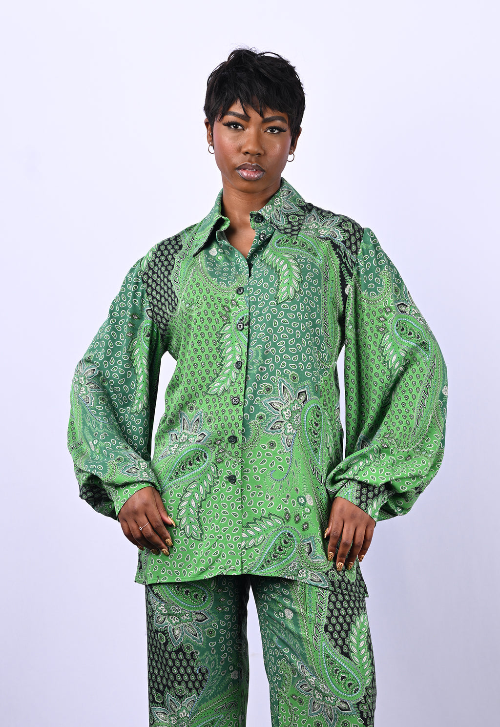 Long Sleeved Button Up Shirt