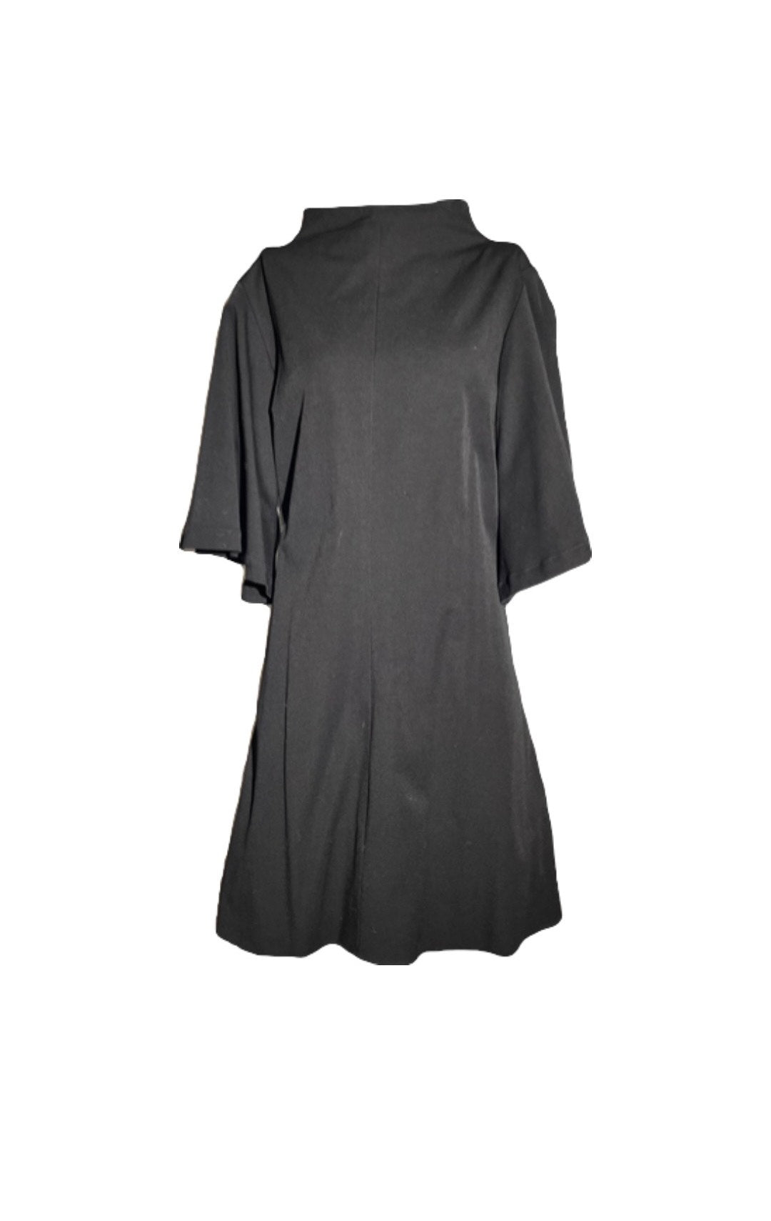 High Neck Bubble Hem with Bowtie Ribbon