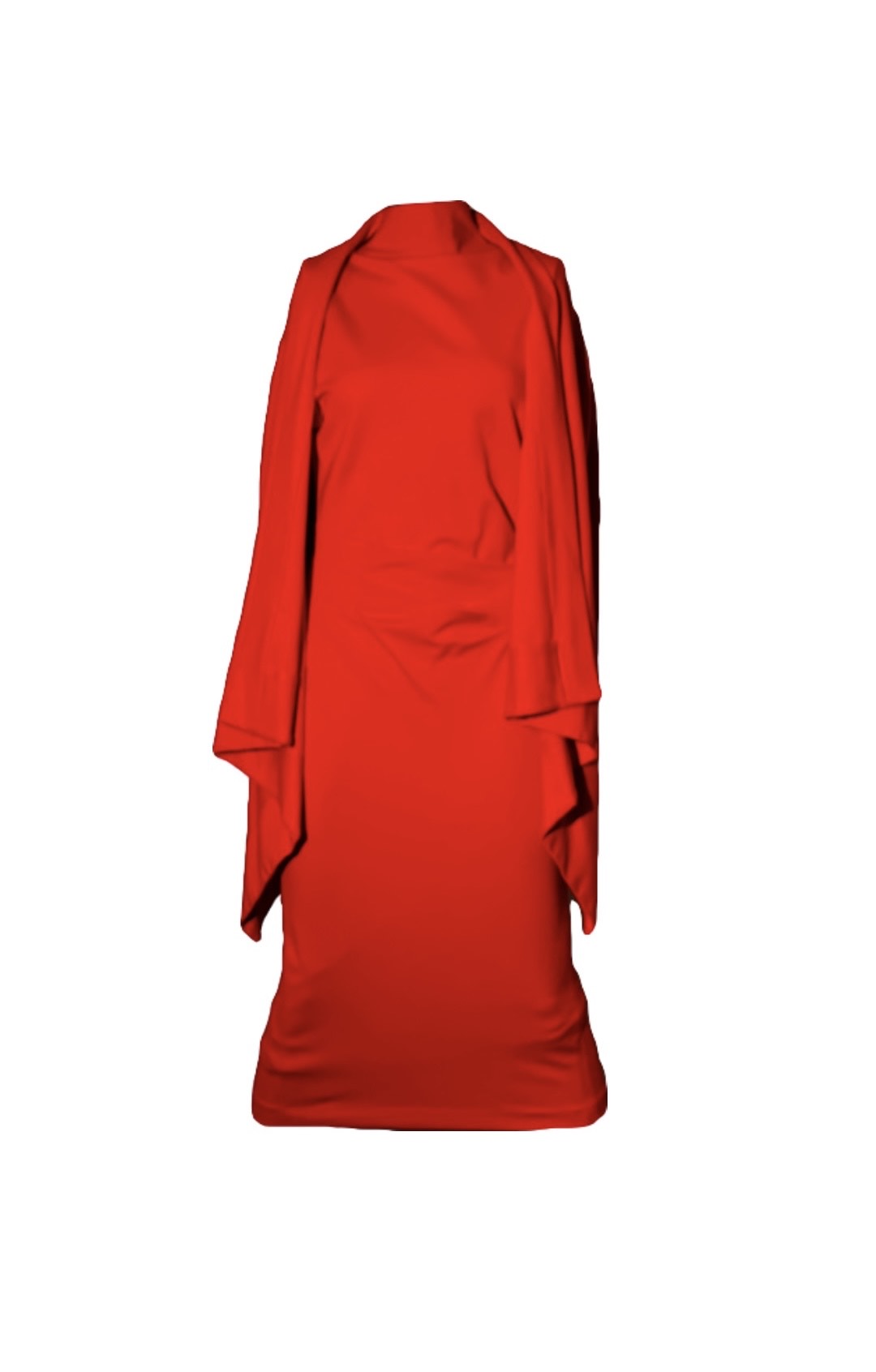 Dress with Cape