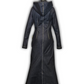 Denim Dress with Hood, and Front Zipper