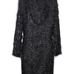 Black Luxe with diagonal Shimmer sleeves