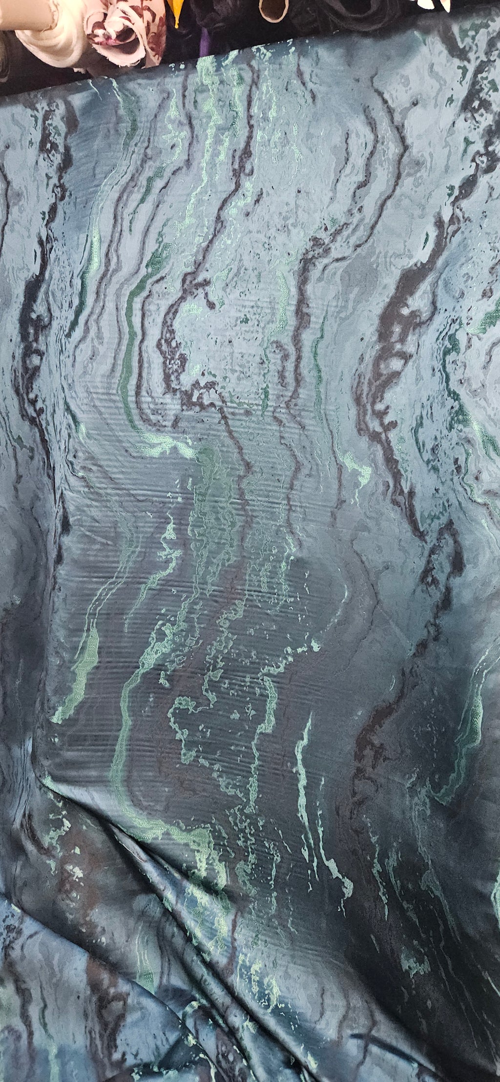 #12 Brocade Ocean Print