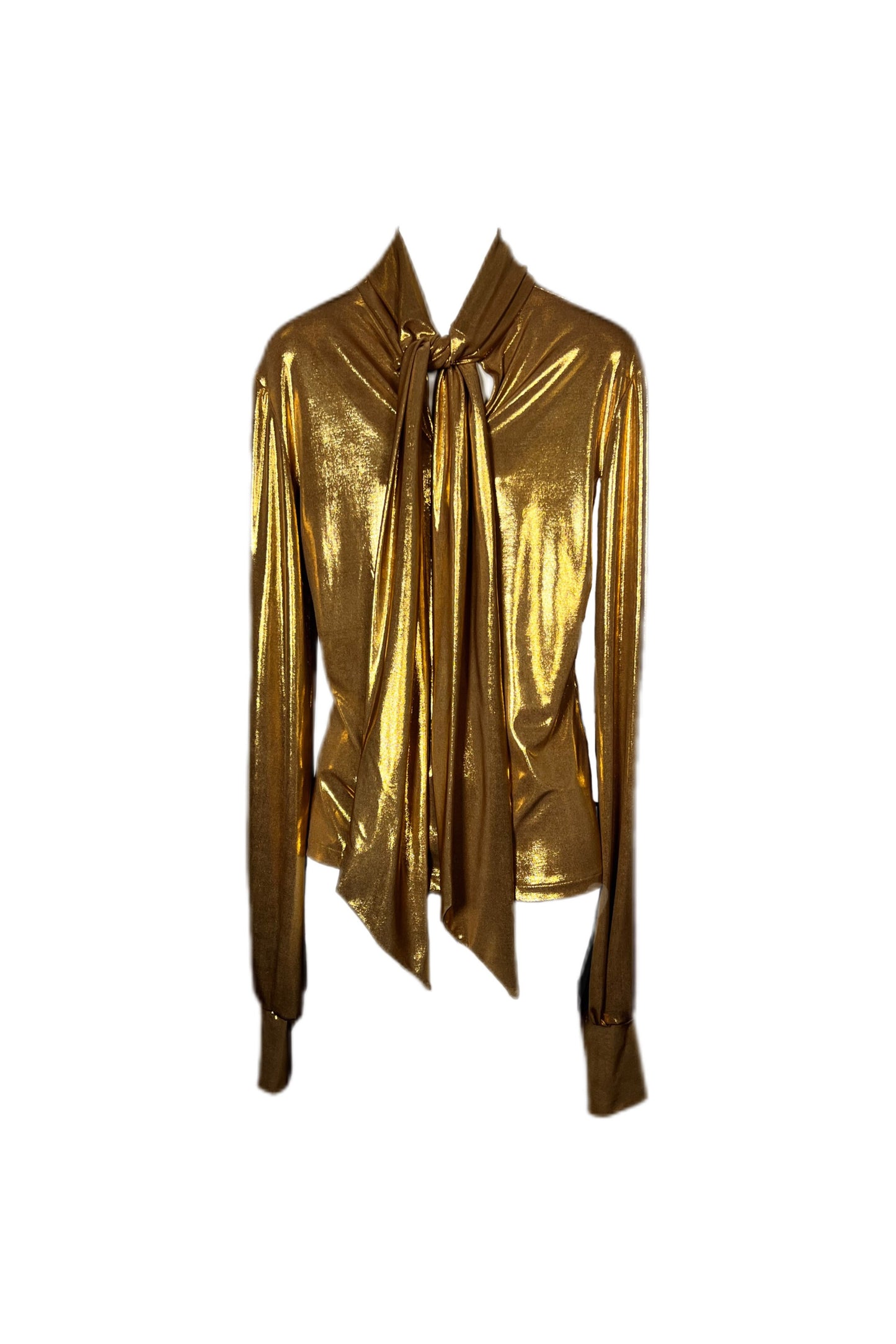 Gold Long Sleeve Shirt