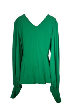 Flared Puff Long Sleeve Shirt