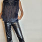 Zipfront Mink Vest