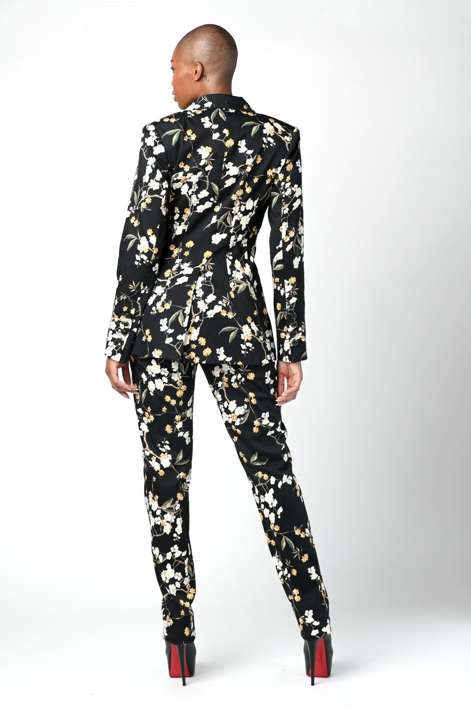 Floral Print Blazer